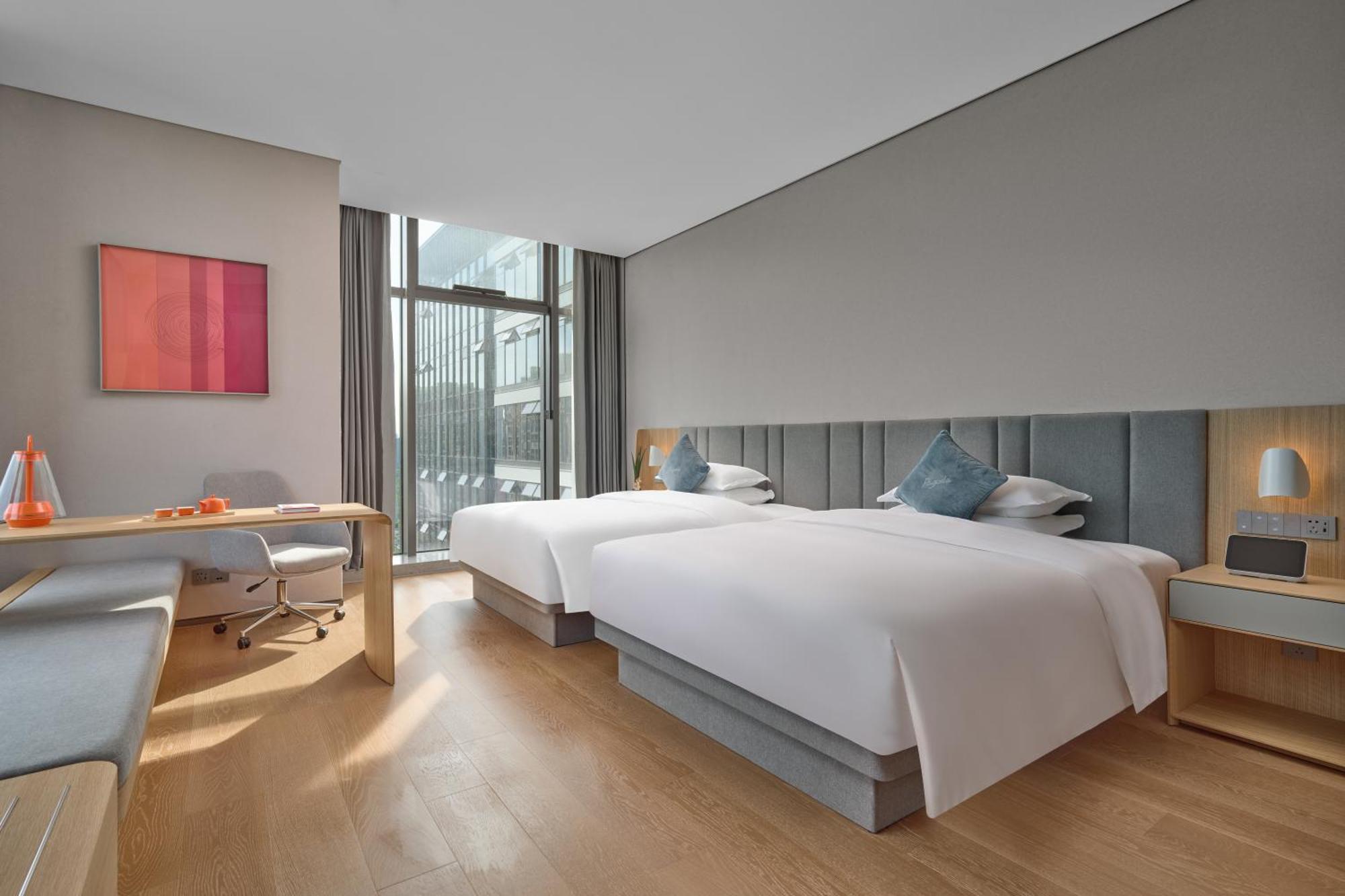Pagoda Hotel Hangzhou Binjiang Extérieur photo