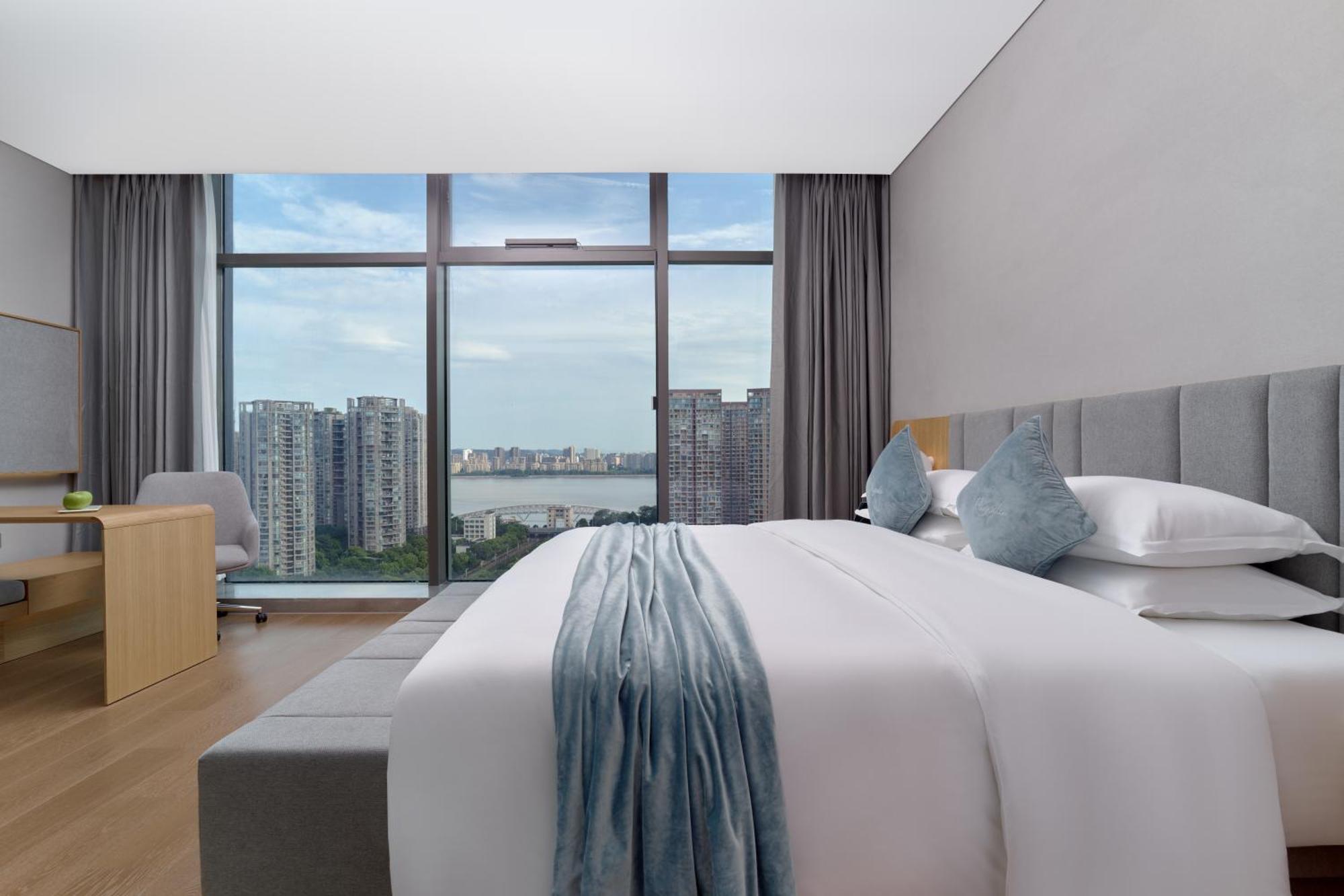 Pagoda Hotel Hangzhou Binjiang Extérieur photo