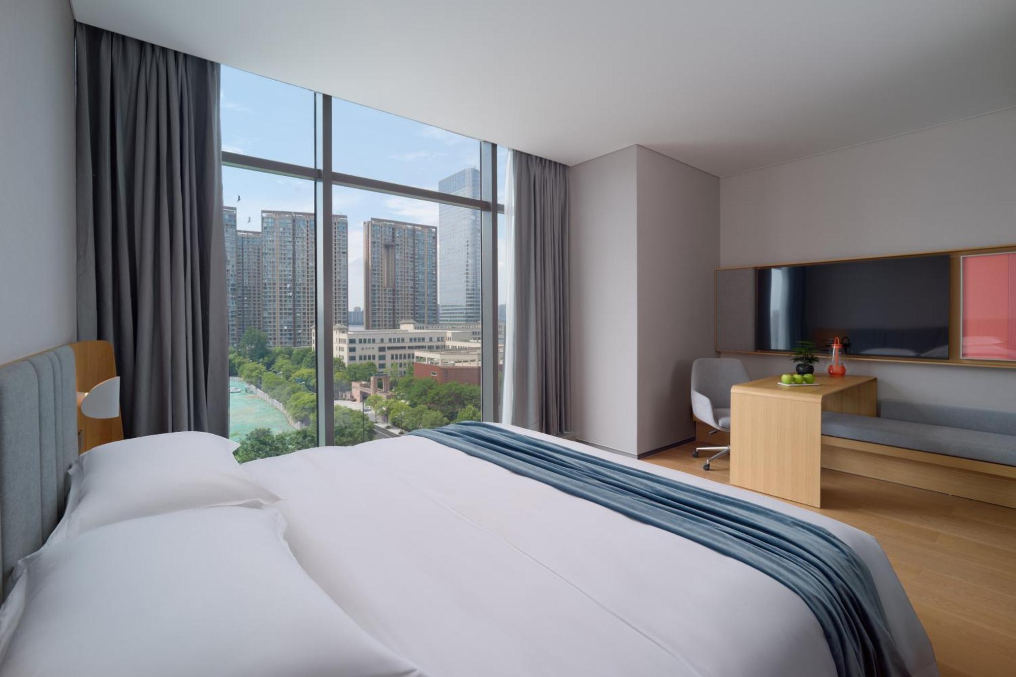 Pagoda Hotel Hangzhou Binjiang Extérieur photo